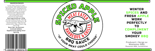 Spiced Apple BBQ Saus 330ml